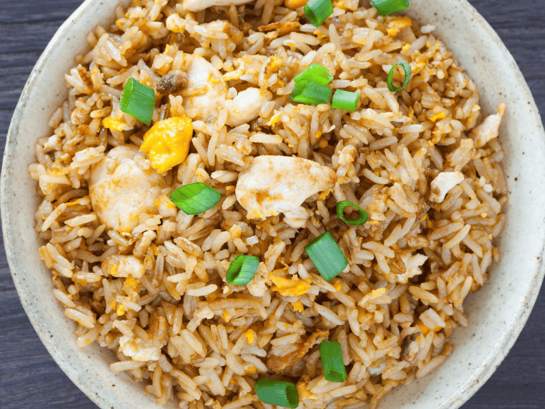 Crab Fried Rice at Happy Thai Kitchen in Pennsville NJ